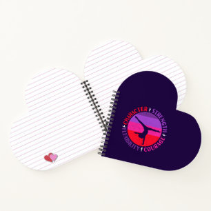 Cuaderno Gimnasia de Chicas Fuerza de Carácter Coraje
