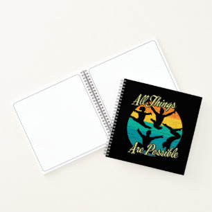 Cuaderno Gimnasia de niñas: todo es posible