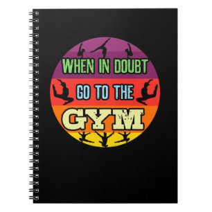 Cuaderno Gimnasia Femenina Cuando Tengas Dudas Ve al Gimnas