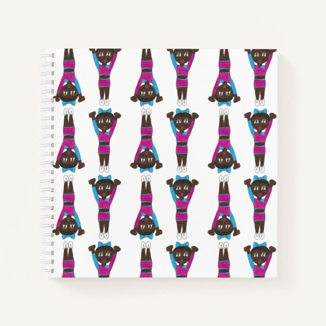 Cuaderno Gimnasia Gimnasta Acrobacia Acro Dance Teacher (Anverso)
