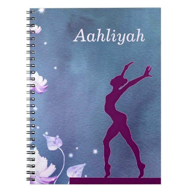Cuaderno Gimnasia "I love Gymnastics" Balance Beam    (Frente)