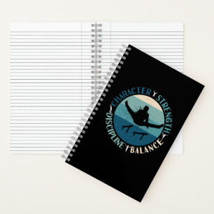 Cuaderno Gimnasia masculina Carácter Fuerza Disciplina