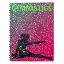 Cuaderno Gimnasia Watermelon Sparkle Neon Word Art