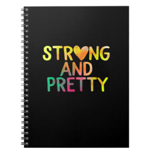 Cuaderno Gimnasio De bonito Y Mujer Fuerte