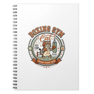 Cuaderno Gimnasio de Boxeo Gato Gimnasio de Boxeo Gato Arte