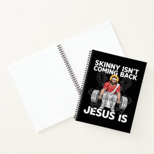 Cuaderno Gimnasio de Entrenamiento Jesús Flaco No Vuelve