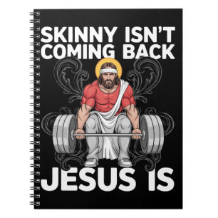 Cuaderno Gimnasio de Entrenamiento Jesús Flaco No Vuelve
