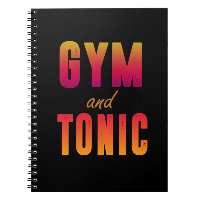 Cuaderno Gimnasio y tónico (Frente)