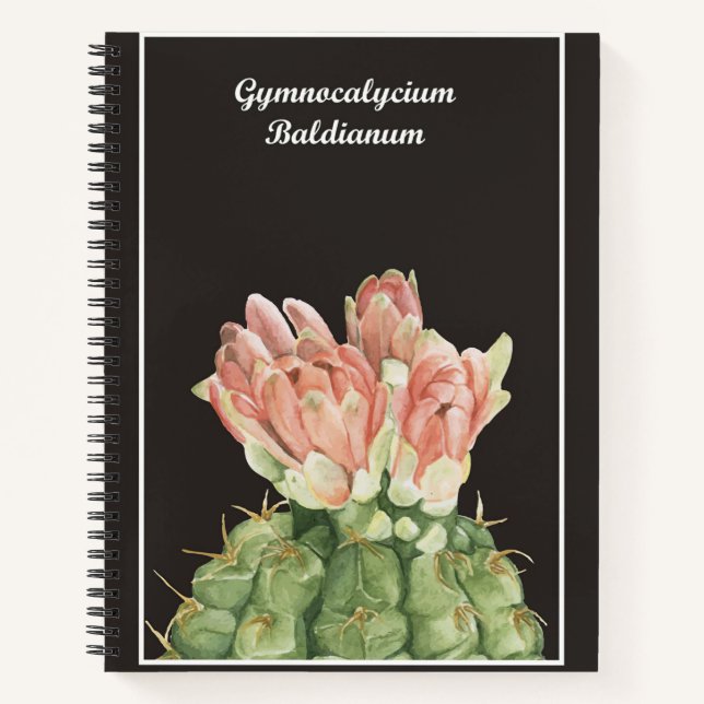 Cuaderno Gimnocalcio Baldianum Cactus (Anverso)