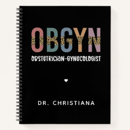 Cuaderno Ginecólogo Obstetricista Obstetricista Personaliza