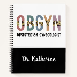 Cuaderno Ginecólogo Obstetricista Obstetricista Personaliza