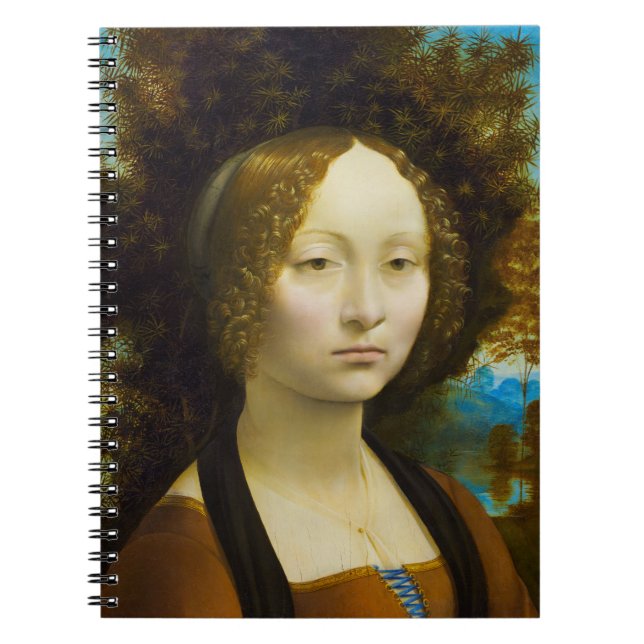 Cuaderno Ginevra de' Benci de Leonardo da Vinci (Frente)