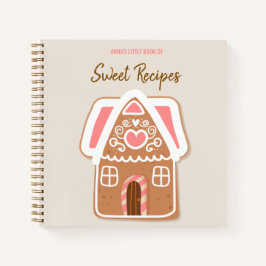 Cuaderno Gingerbread House Recipe Notebook