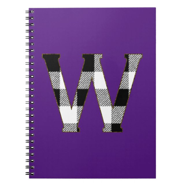 Cuaderno Gingham Check W (Frente)