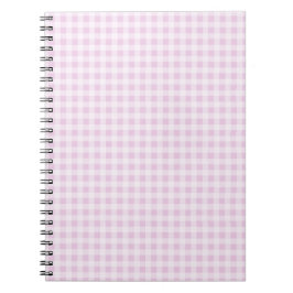 Cuaderno Gingham de Algodón de Azúcar