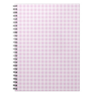 Cuaderno Gingham de Algodón de Azúcar