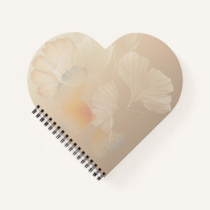 Cuaderno Ginkgo Biloba Resumen Botánico Arte Gráfico Rubor