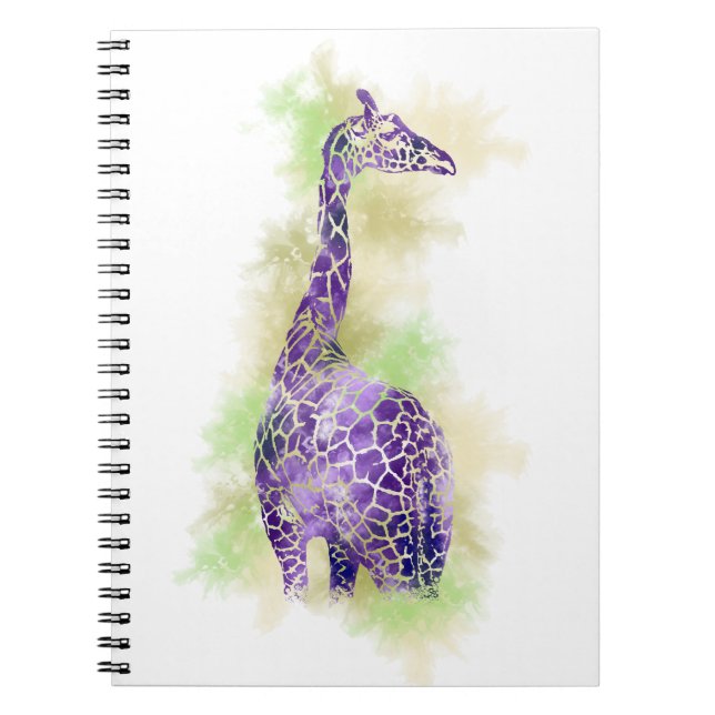 Cuaderno Girafa acuarela 1 (Frente)