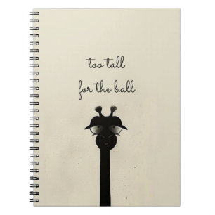 Cuaderno Girafa negra
