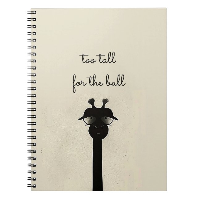 Cuaderno Girafa negra (Frente)