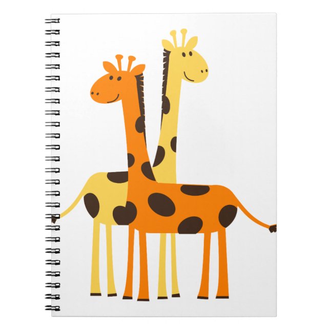 Cuaderno Giraffe Africa Safari (Frente)