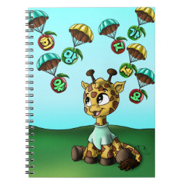 Cuaderno Giraffe con palabra coreana