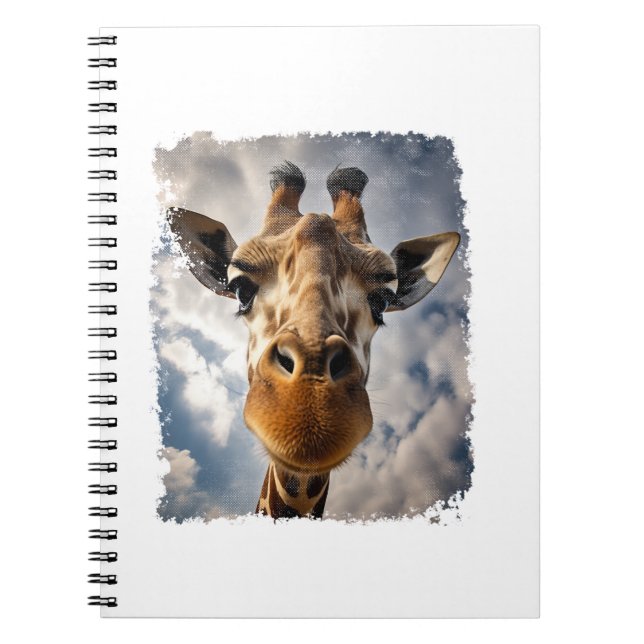 Cuaderno Giraffe de época (Frente)