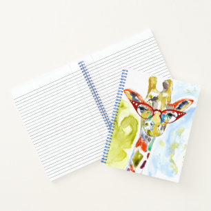 Cuaderno Giraffe de los pantalones inteligentes