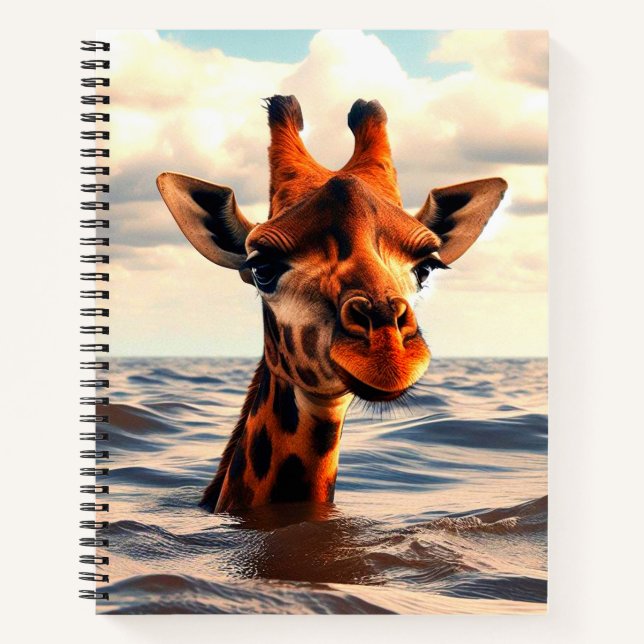 Cuaderno Giraffe perdido (Anverso)
