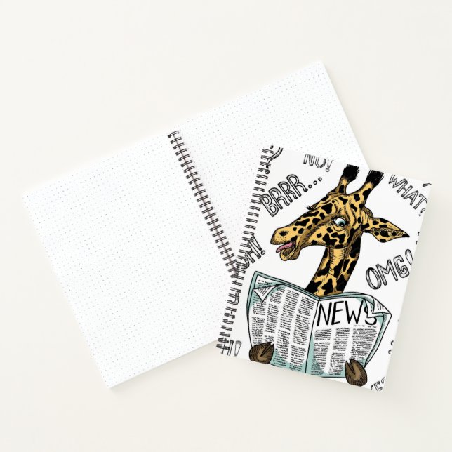 Cuaderno Giraffe - Portátil (Interior)