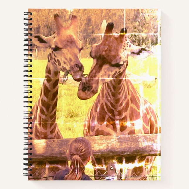 Cuaderno Giraffe - Portátil (Anverso)