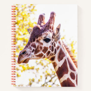 Cuaderno Giraffe Portrait