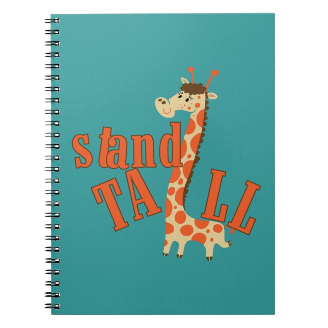 Cuaderno Giraffe Stand Tall (Frente)