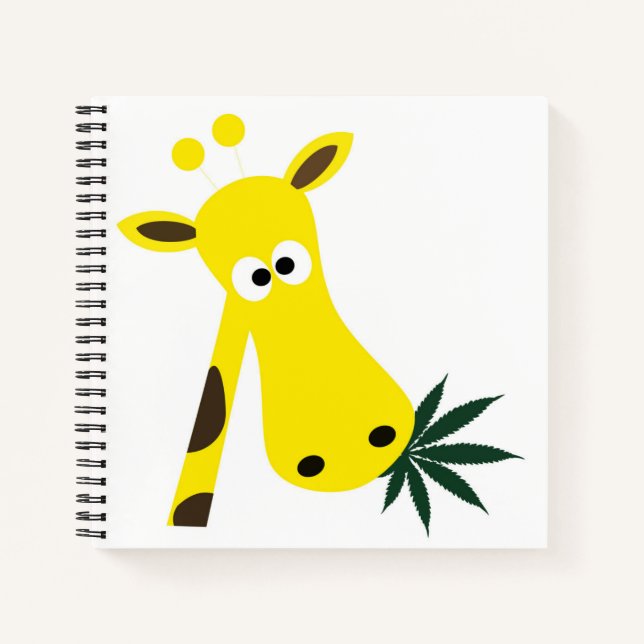 Cuaderno Giraffe Stoned (Anverso)