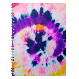 Cuaderno Girar el ojo de la marea. Tejido de arcoiris. Boho