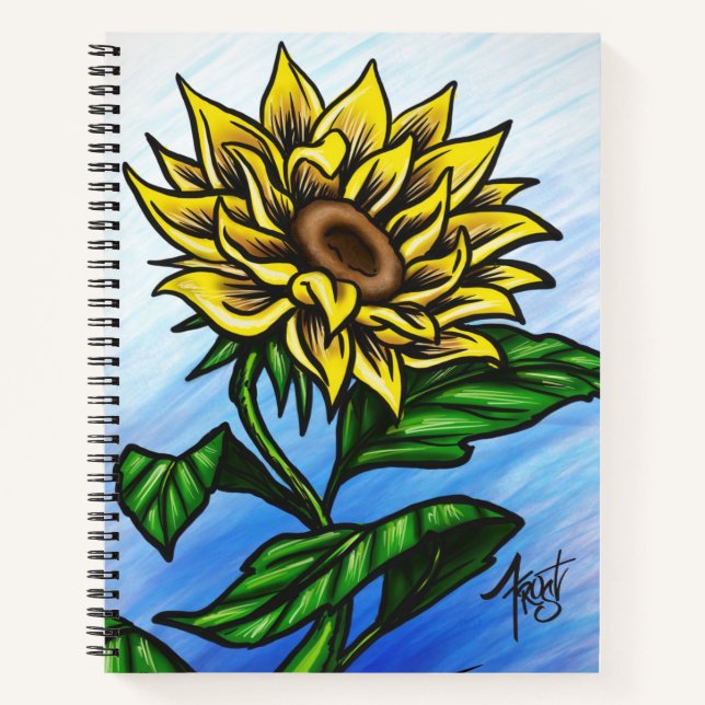 Cuaderno Girasol (Anverso)