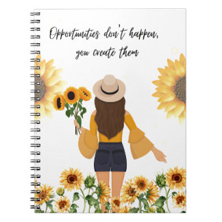 Cuaderno Girasol