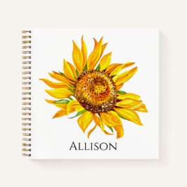 Cuaderno Girasol amarillo
