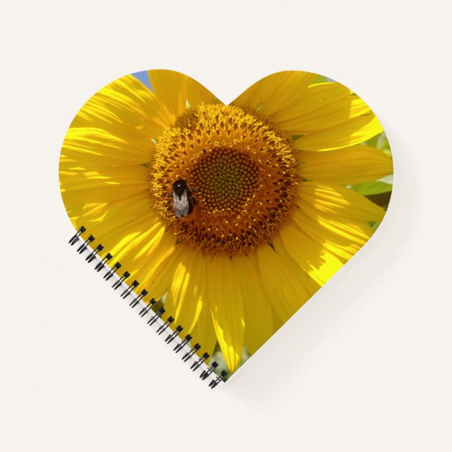 Cuaderno Girasol amarillo (Anverso)
