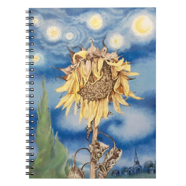 Cuaderno Girasol de Vincent (Frente)