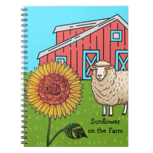 Cuaderno Girasol en la granja