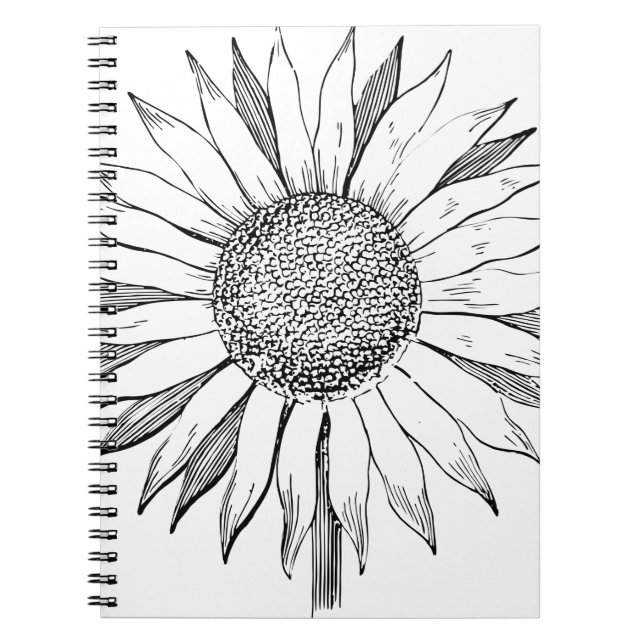 Cuaderno Girasol ilustrado (Frente)