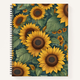 Cuaderno Girasoles
