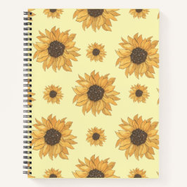 Cuaderno Girasoles