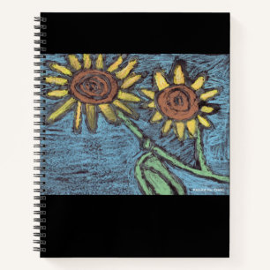 Cuaderno Girasoles para Siempre - Arte Infantil para CHOC 