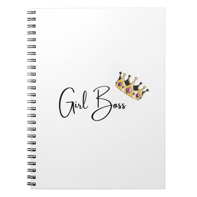 Cuaderno Girl Boss Notebook (Frente)