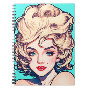 Cuaderno girl cute vintage 1