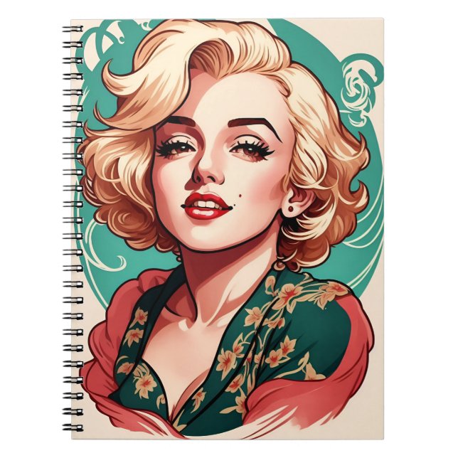 Cuaderno girl cute vintage 2 (Frente)