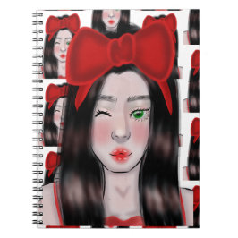 Cuaderno Girl Drawing