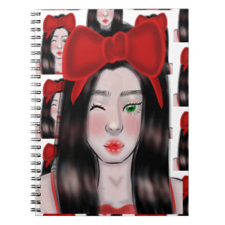 Cuaderno Girl Drawing